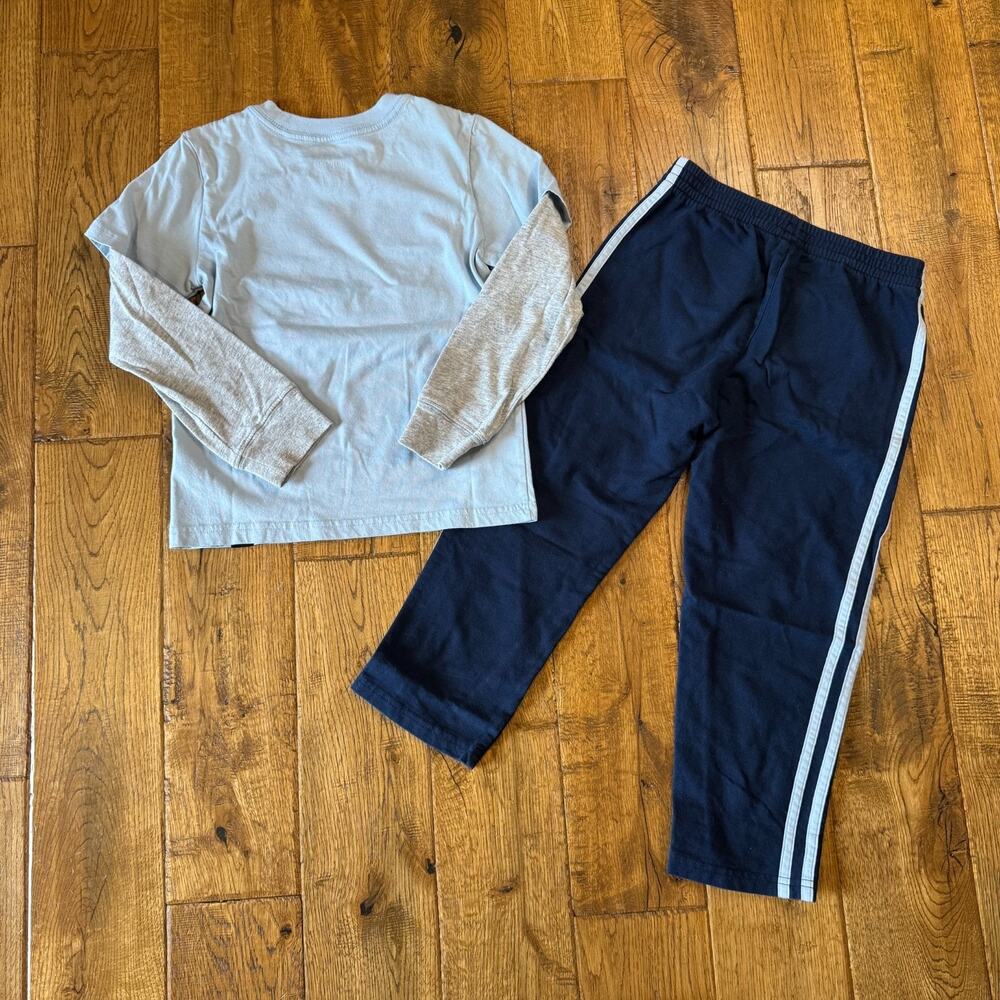 Lot of 7 Boys Winter Clothing Sz 6 Nike, Adidas, Hoodie, Sweat Set Athletic - Picture 5 of 9